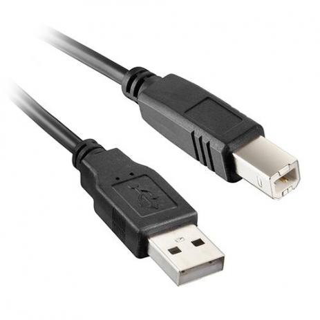 CABO USB 1.0 PARA IMPRESSORA 5MT PRETO 