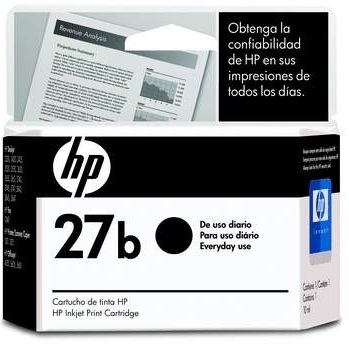 HP 27BL C8727BL PRETO 10ML 