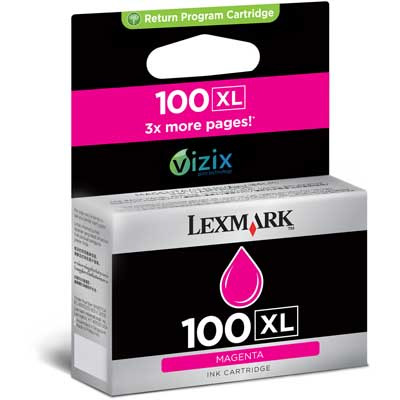  LEXMARK (100XL) 14N1070 MAGENTA 