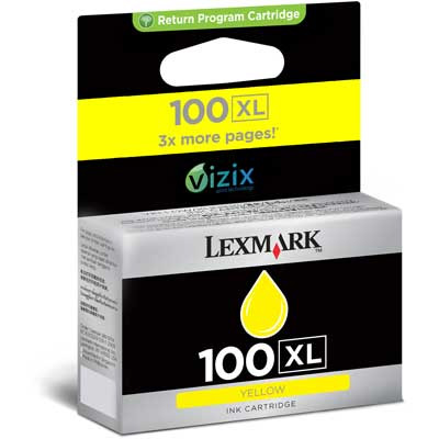  LEXMARK (100XL) 14N1071 AMARELO 